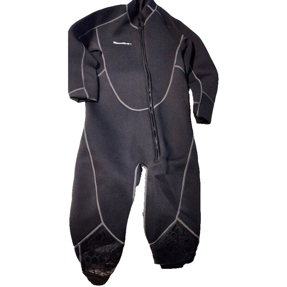 SeaSkin‎ Neoprene Full Body Wetsuit Womens Size M Black Long Sleeve Zipper